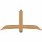 Ekena Millwork Bellingham Timber Gable Bracket, Western Red Cedar, 60"W x 30"H x 5 1/2"D x 5 1/2"F, 12/12 Pitch GBW060X30X0606BEL00SWR - alternate 1